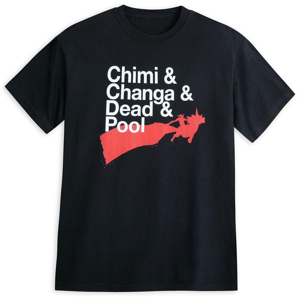 Deadpool Chimichanga T-Shirt for Adults Official shopDisney