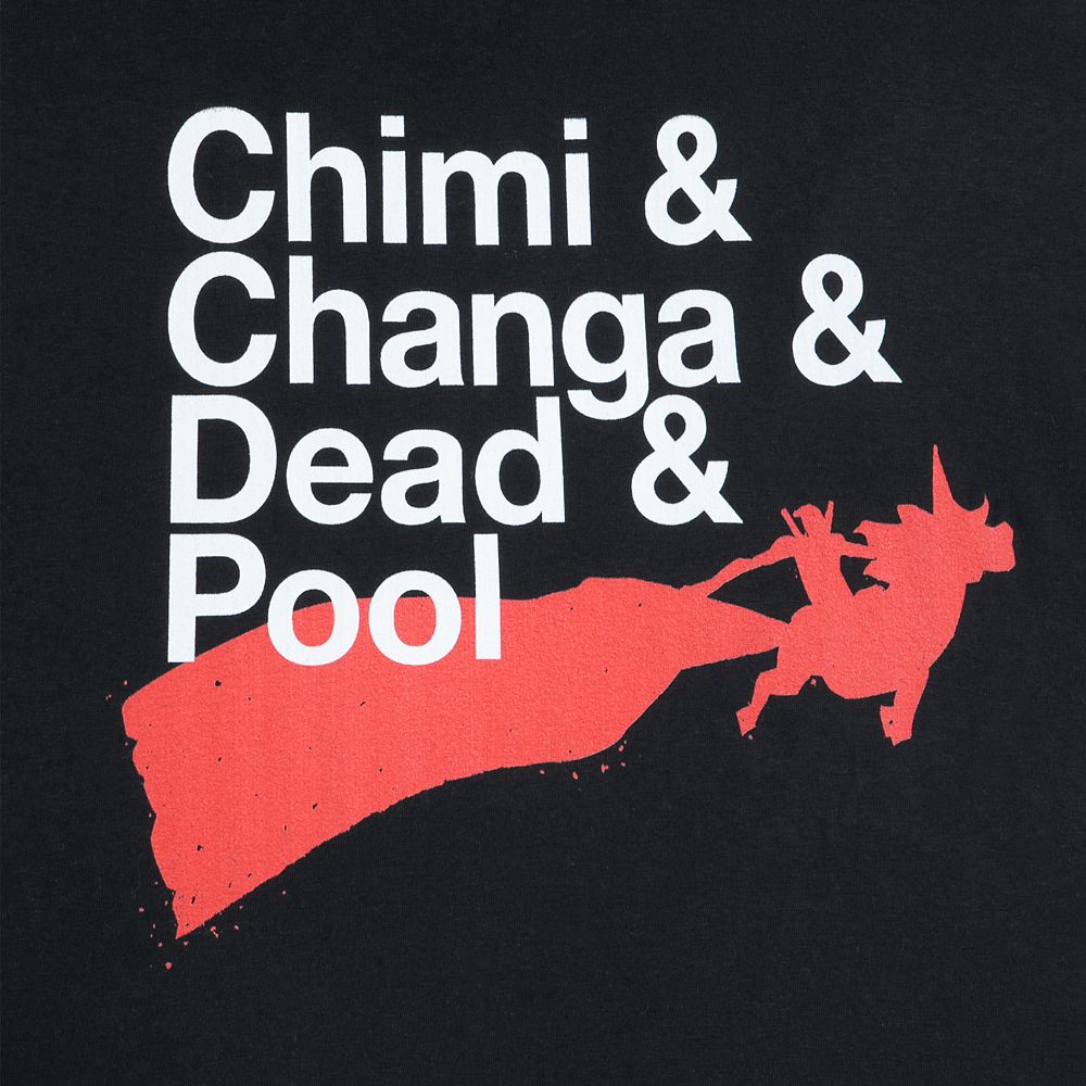 Deadpool Chimichanga T-Shirt for Adults