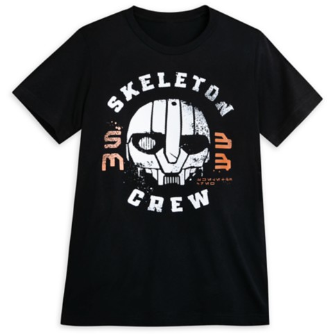 Футболки Disney SM-33 T-Shirt for Adults – Star Wars: Skeleton Crew