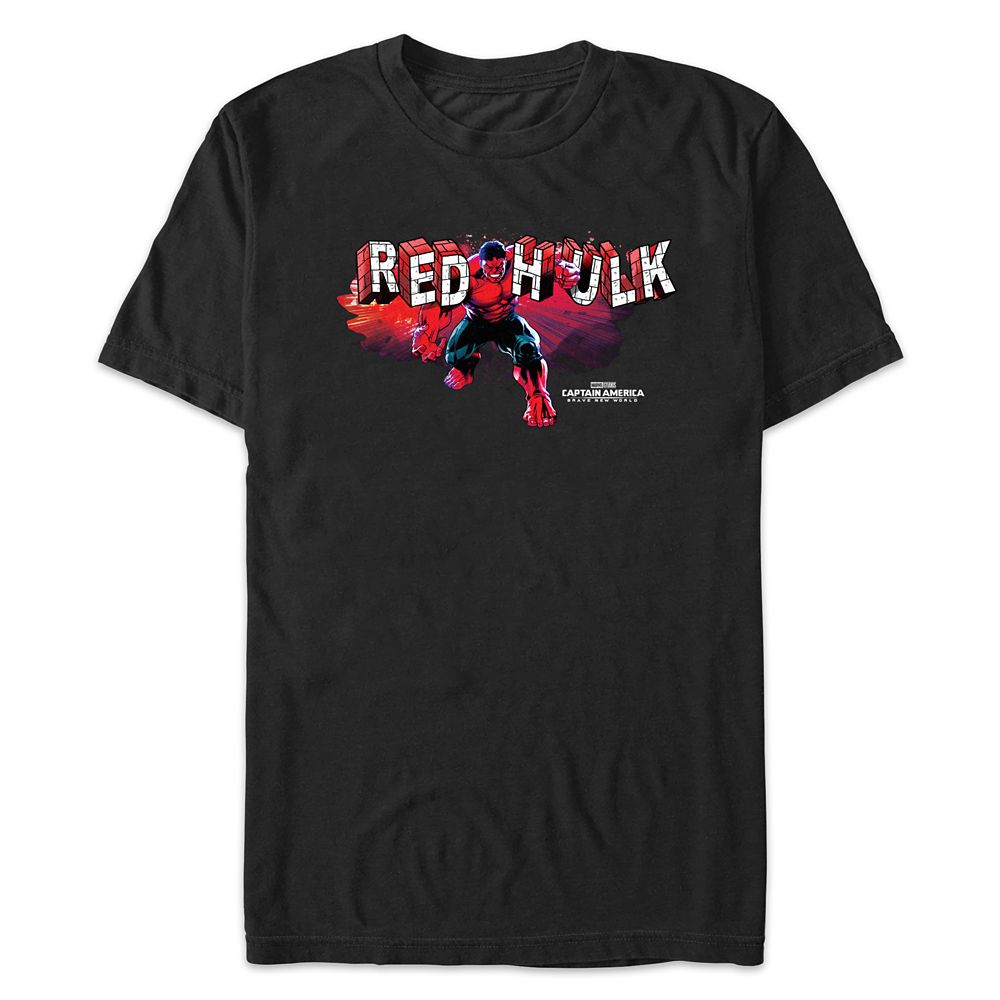 Red Hulk T-Shirt for Adults Captain America: Brave New World Official shopDisney