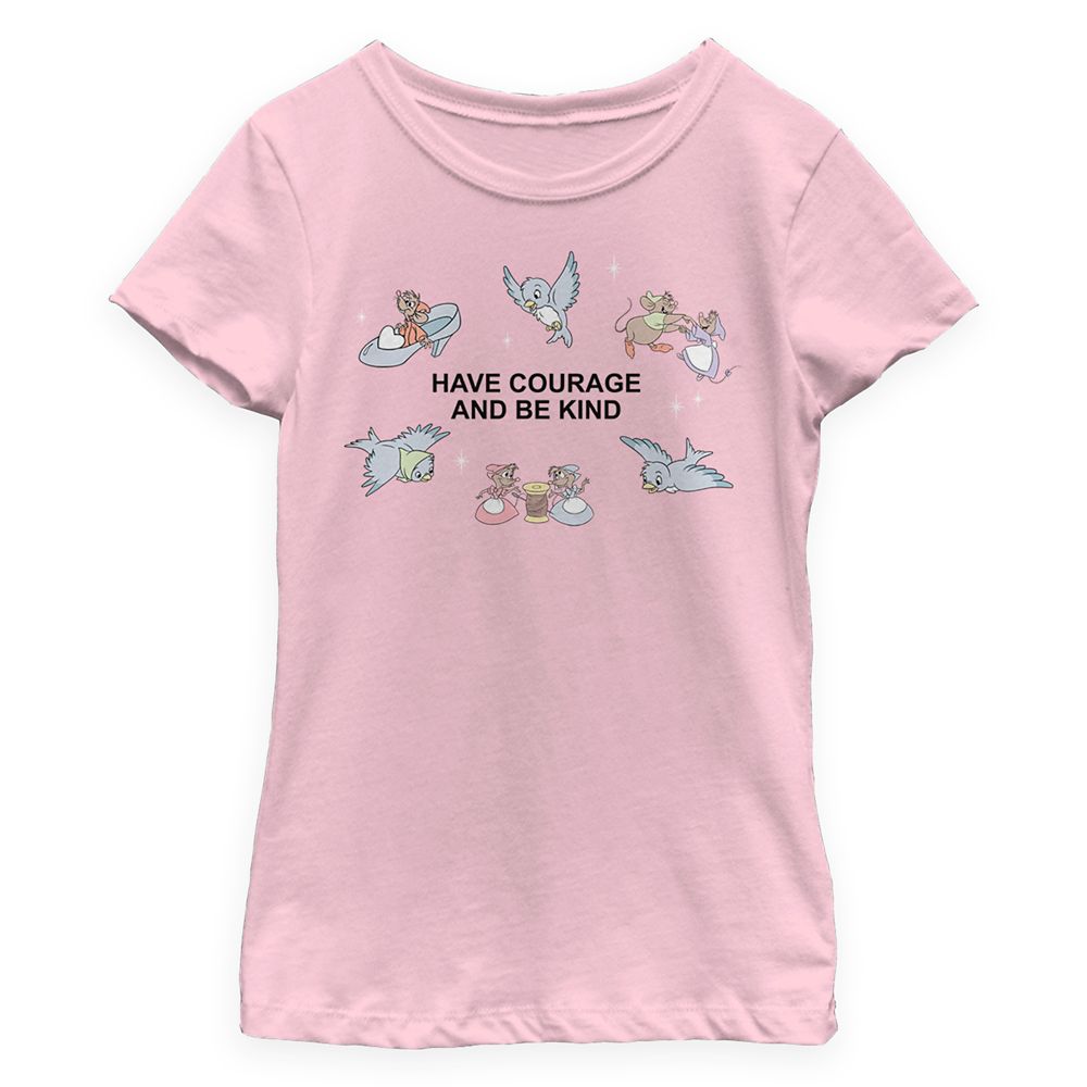 Cinderella's ''Have Courage and Be Kind'' T-Shirt for Girls