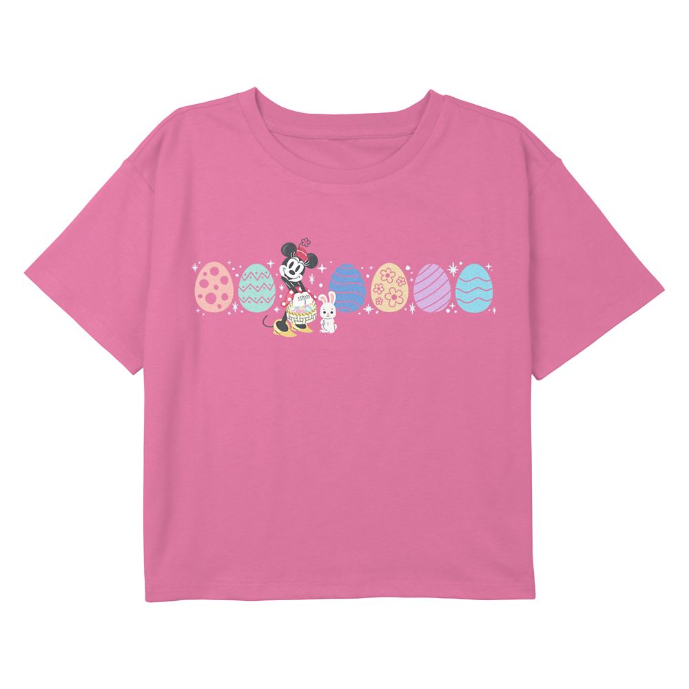 Minnie Mouse Easter Eggs T-Shirt for Girls Official shopDisney