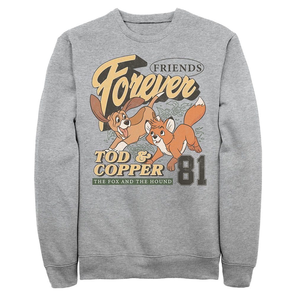 Tod and Copper Pullover Sweatshirt for Adults The Fox and the Hound Official shopDisney