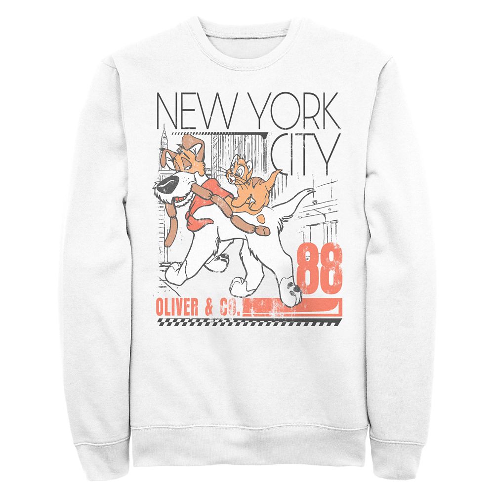Oliver & Company New York City Pullover Sweatshirt for Adults Official shopDisney