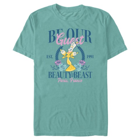 Футболки Disney Lumiere ''Be Our Guest'' T-Shirt for Adults – Beauty and the Beast