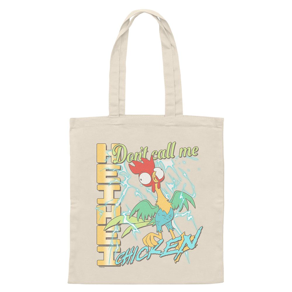 Heihei ''Don't Call Me Chicken'' Tote Bag Moana Official shopDisney