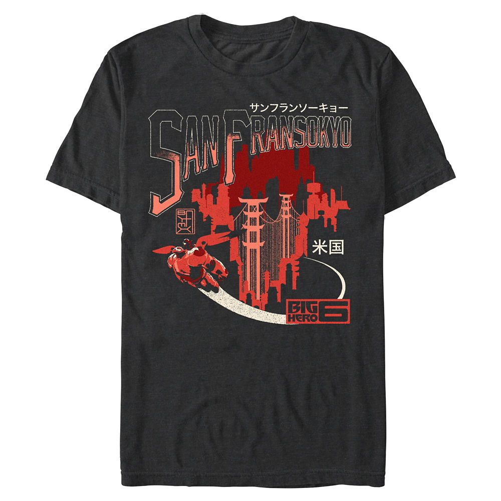 Big Hero 6 San Fransokyo T-Shirt for Adults Official shopDisney