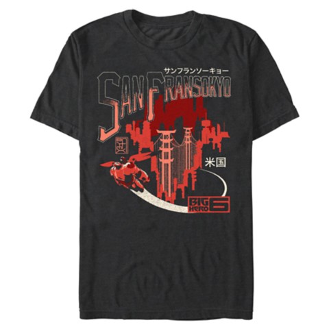 Футболки Disney Big Hero 6 ''San Fransokyo'' T-Shirt for Adults