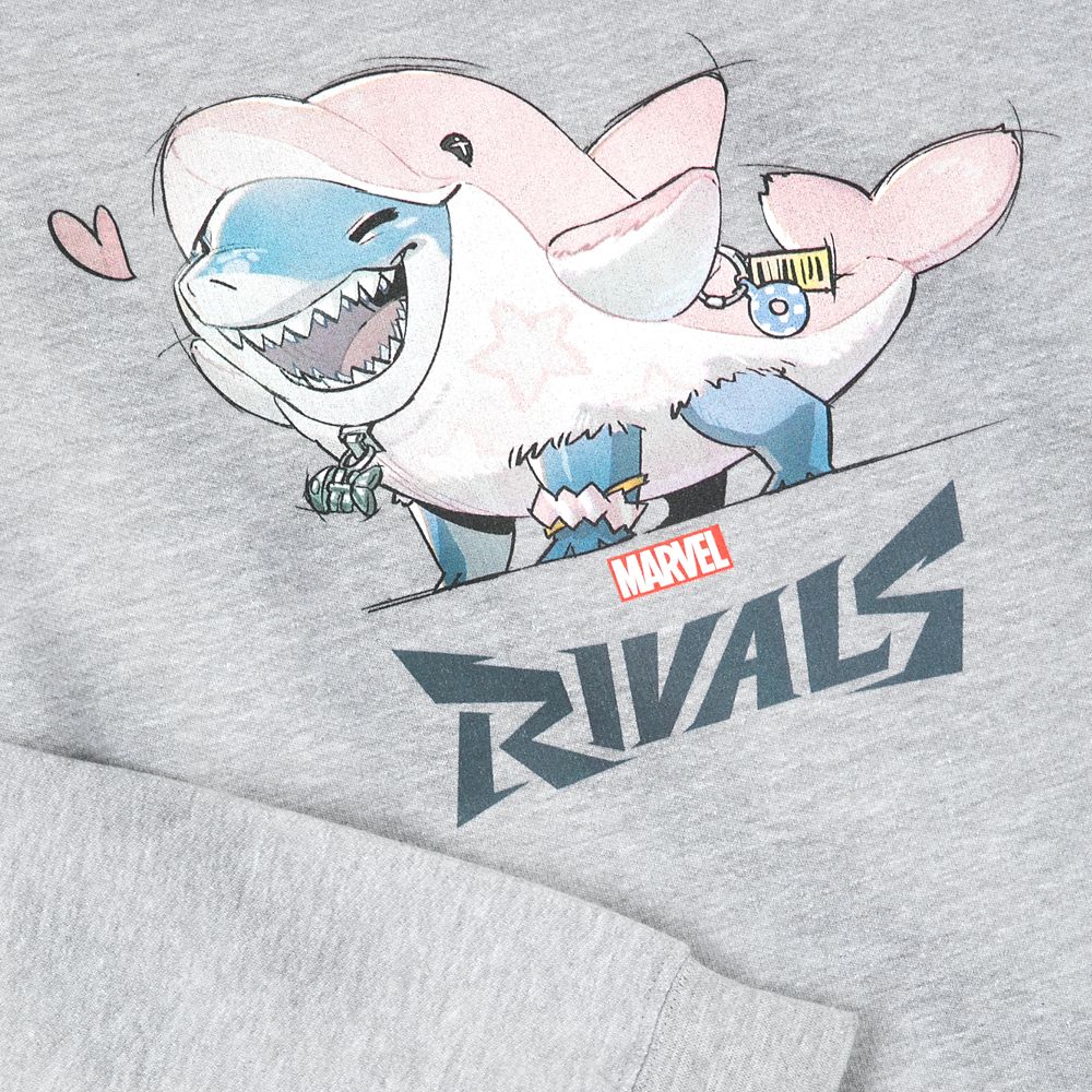 Jeff the Landshark Pullover Sweatshirt for Adults - Marvel Rivals