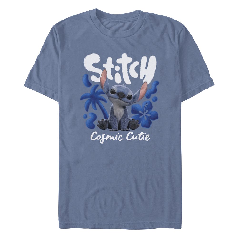 Stitch Cosmic Cutie T-Shirt for Adults Lilo & Stitch Live Action Film Official shopDisney