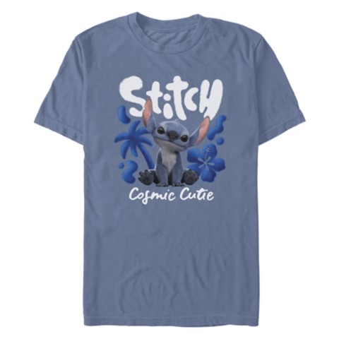 Футболки Disney Stitch ''Cosmic Cutie'' T-Shirt for Adults – Lilo & Stitch Live Action Film