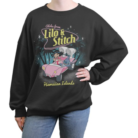 Женские худи Disney Lilo & Stitch Pullover Sweatshirt for Women