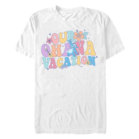 Футболки Disney Stitch ''Our Ohana Vacation'' T-Shirt for Adults – Family Matching