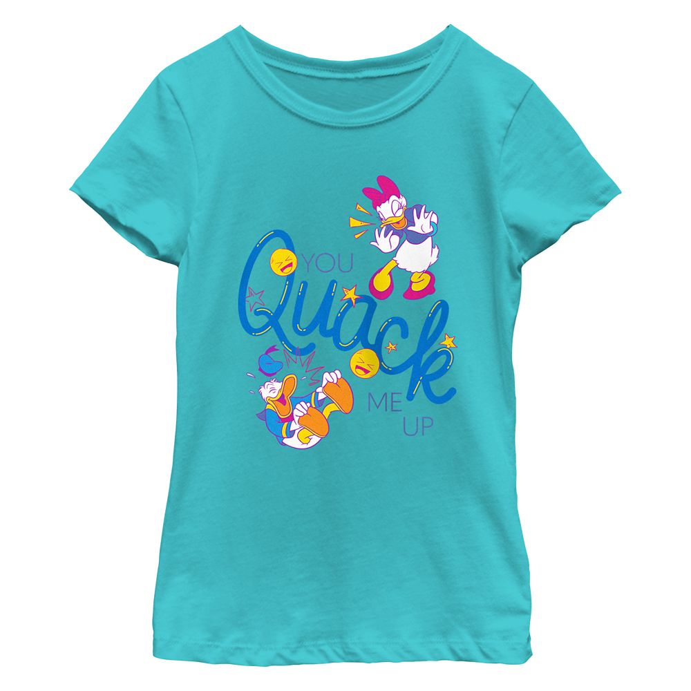 Donald and Daisy Duck T-Shirt for Girls Official shopDisney