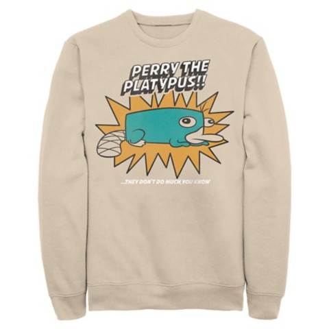 Худи Disney Perry the Platypus Pullover Sweatshirt for Adults – Phineas and Ferb