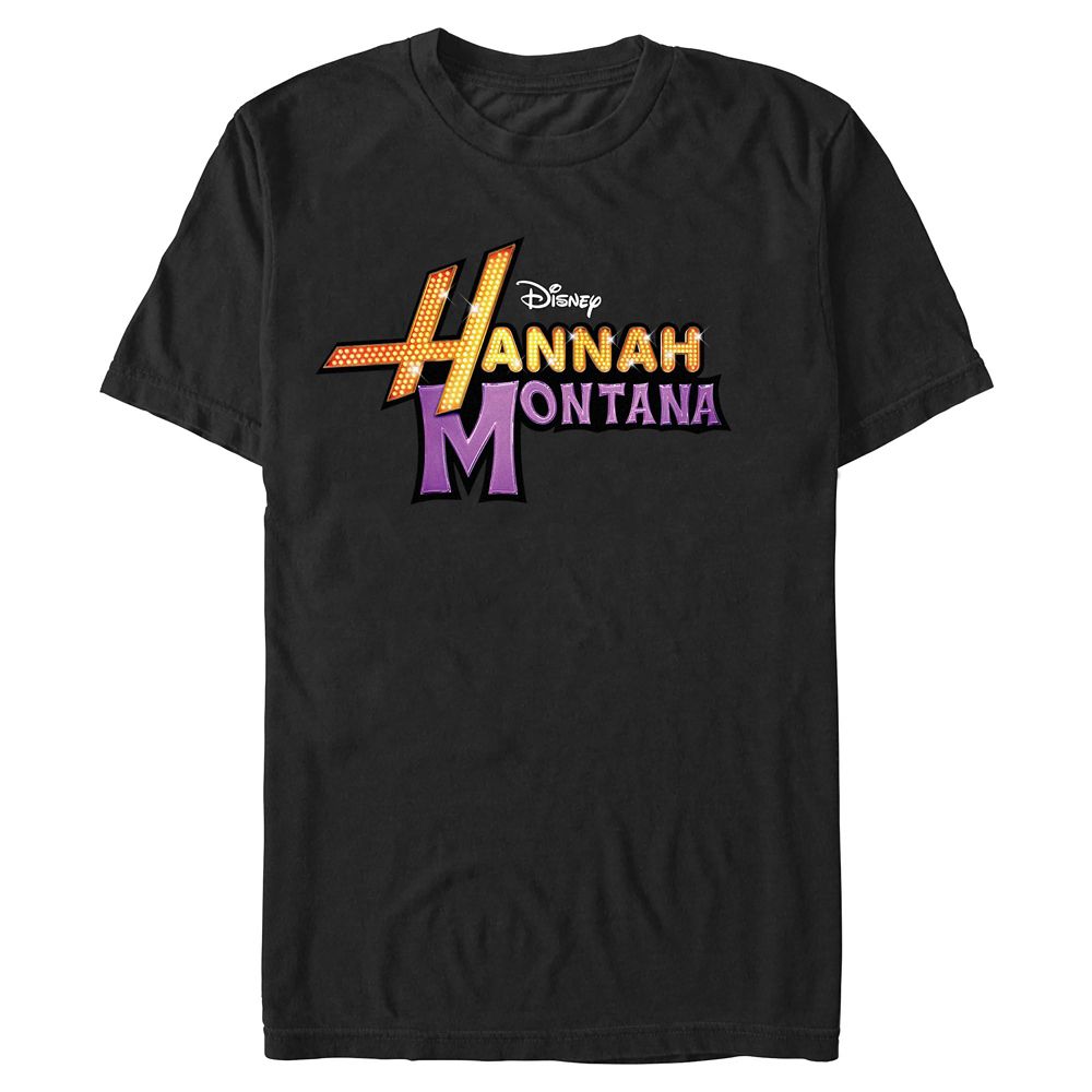 Hannah Montana Logo T-Shirt for Adults Official shopDisney