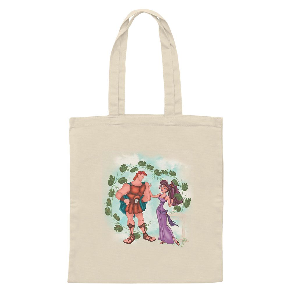 Hercules and Megara Canvas Tote Hercules Official shopDisney