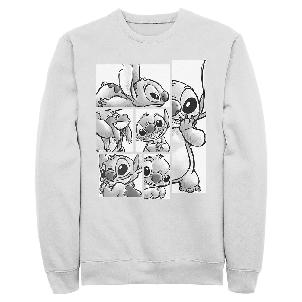 Stitch and Frog Pullover Sweatshirt for Adults  Lilo & Stitch Official shopDisney