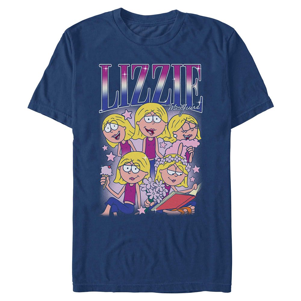 Lizzie McGuire Multi-Portrait T-Shirt for Adults Official shopDisney