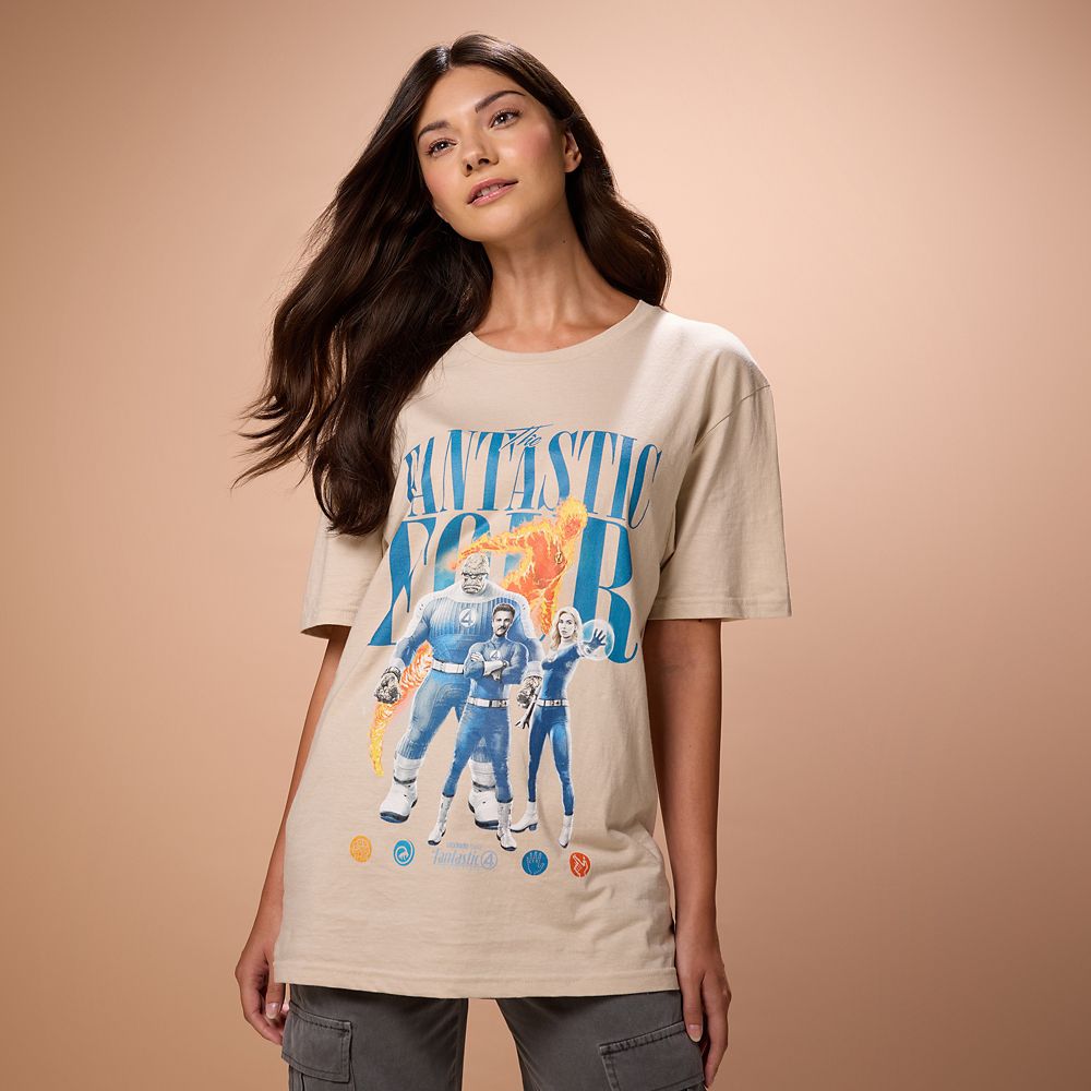 Fantastic 4: First Steps Team T-Shirt for Adults