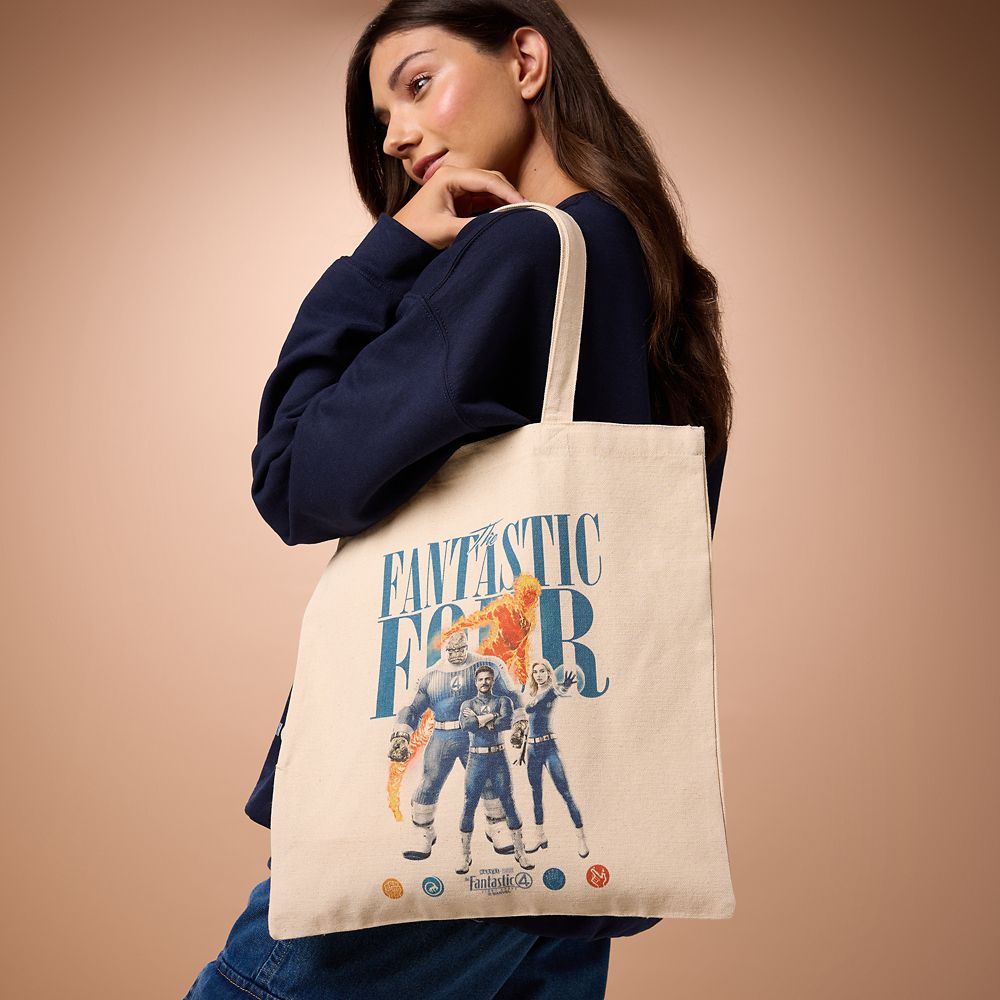 Fantastic 4 First Steps Team Canvas Tote