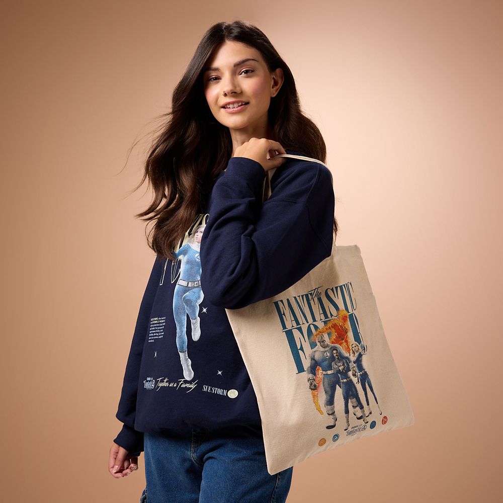 Fantastic 4 First Steps Team Canvas Tote