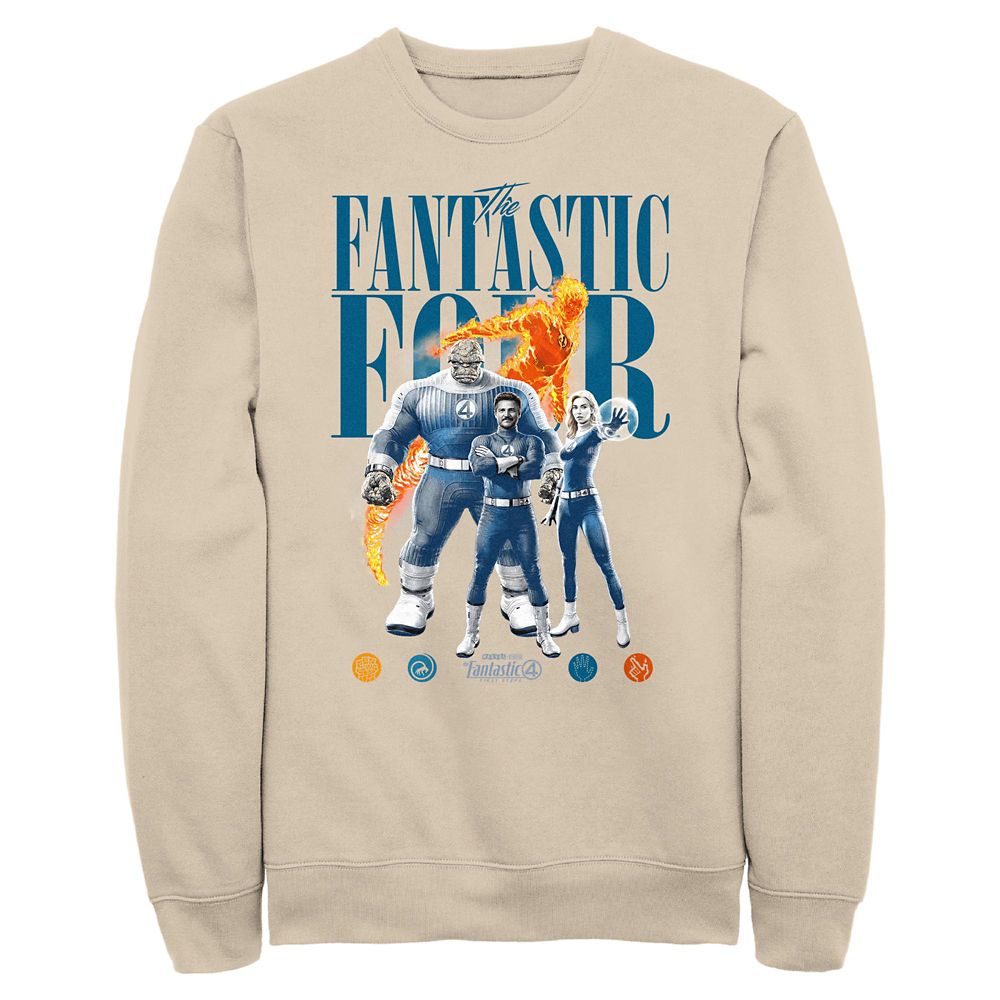 Fantastic 4: First Steps Team Pullover Sweatshirt for Adults Official shopDisney