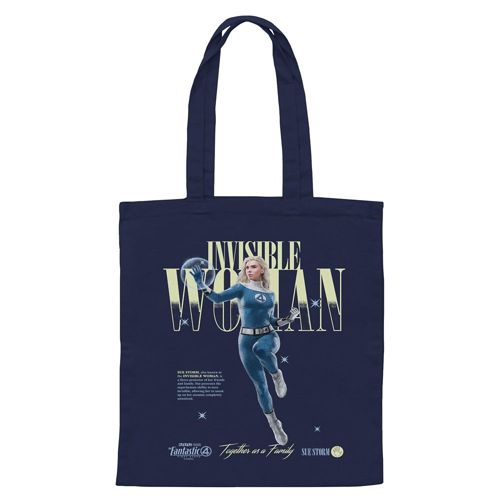 Invisible Woman Canvas Tote  Fantastic 4: First Steps Official shopDisney