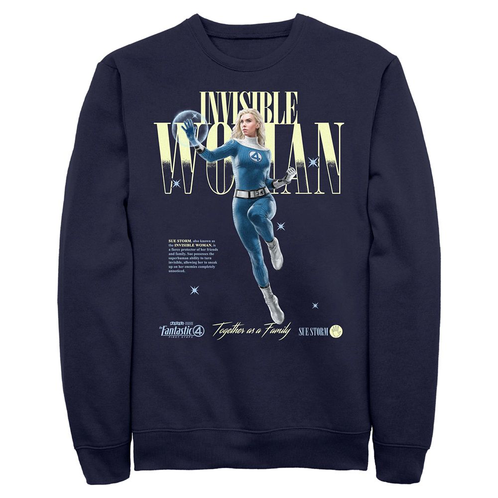 Invisible Woman Pullover Sweatshirt for Adults  Fantastic 4: First Steps Official shopDisney
