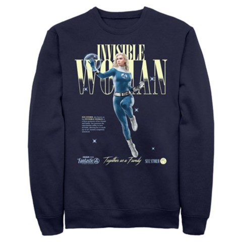 Худи Disney Invisible Woman Pullover Sweatshirt for Adults – Fantastic 4: First Steps
