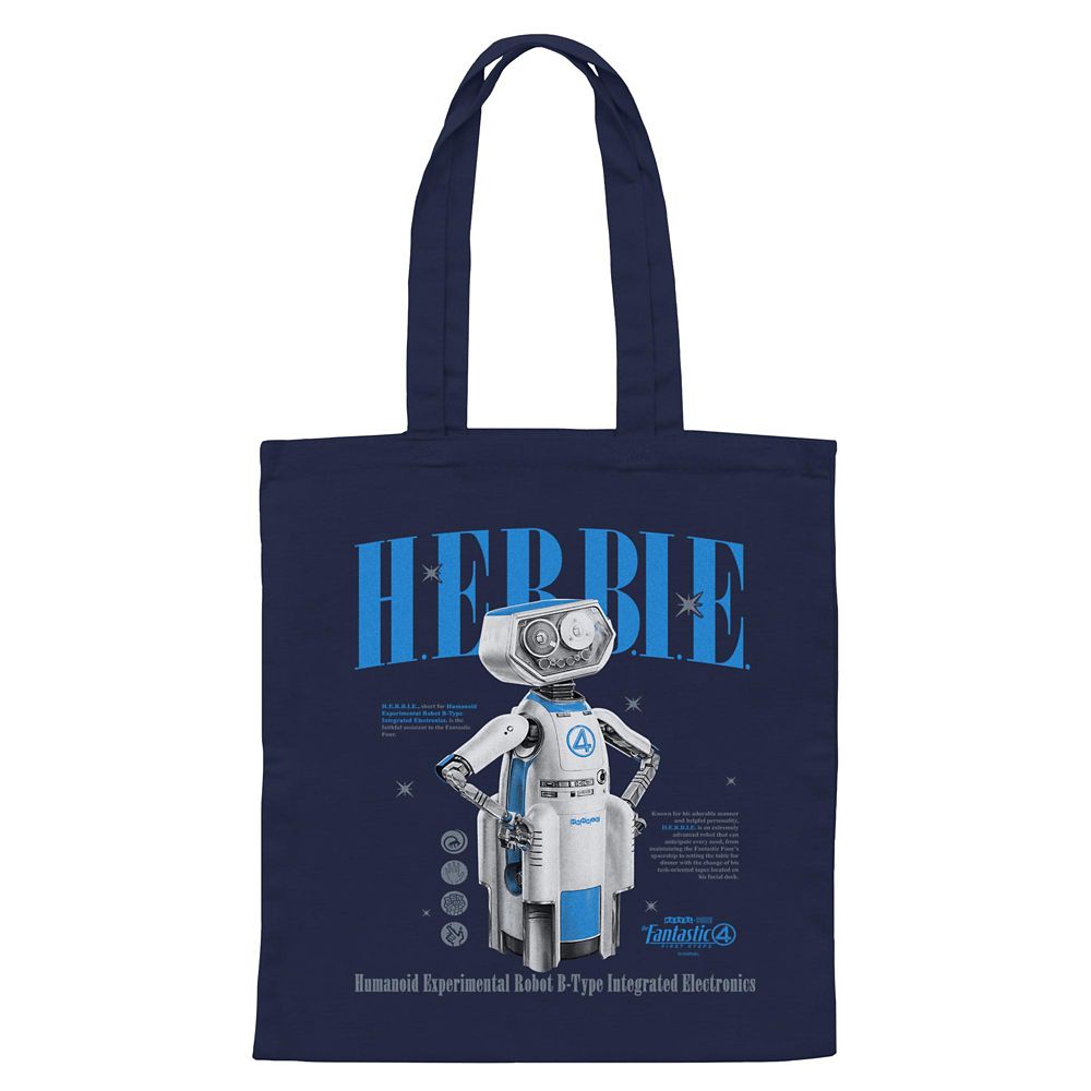 H.E.R.B.I.E. Canvas Tote  Fantastic 4: First Steps Official shopDisney