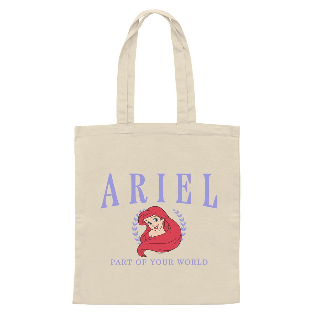 Ariel Canvas Tote  The Little Mermaid  Disney Princess