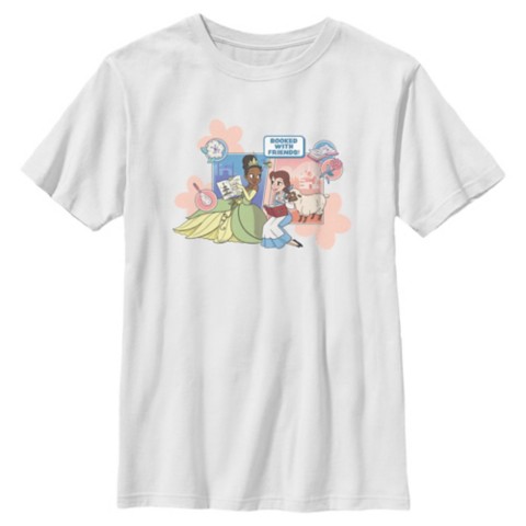 Детские футболки Disney Tiana and Belle T-Shirt for Kids – Disney Princess