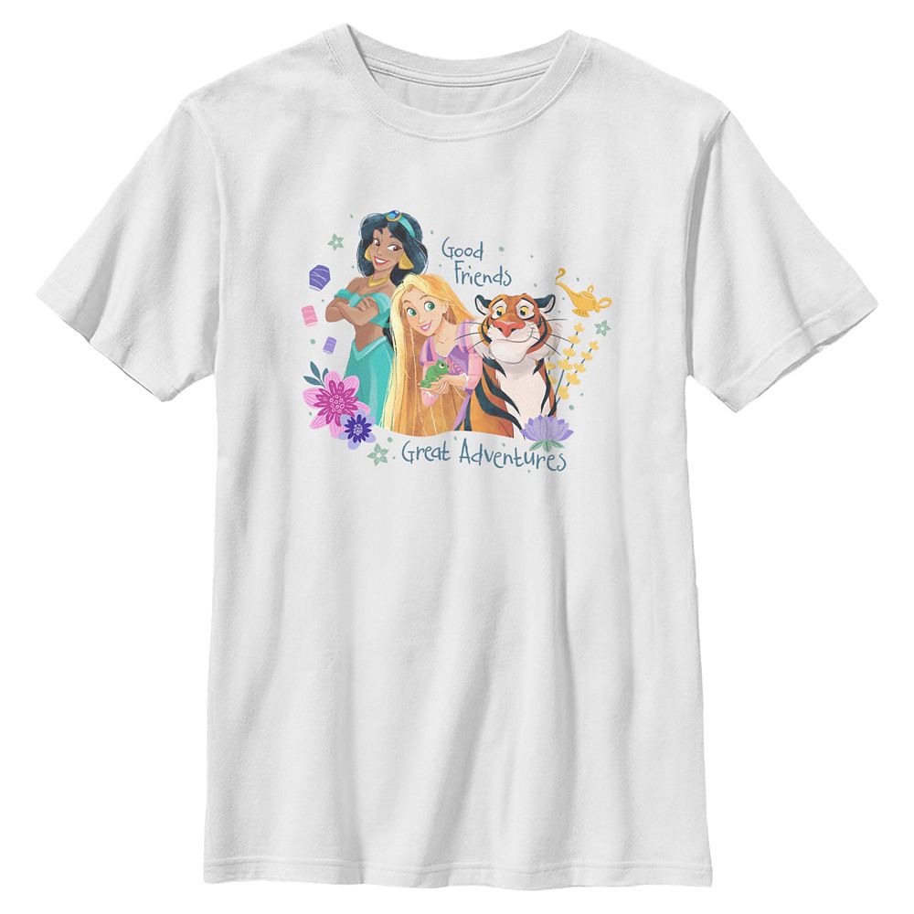 Jasmine and Rapunzel T-Shirt for Kids – Disney Princess