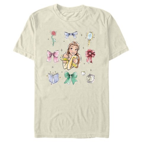 Футболки Disney Belle ''Bows'' T-Shirt for Adults – Beauty and the Beast