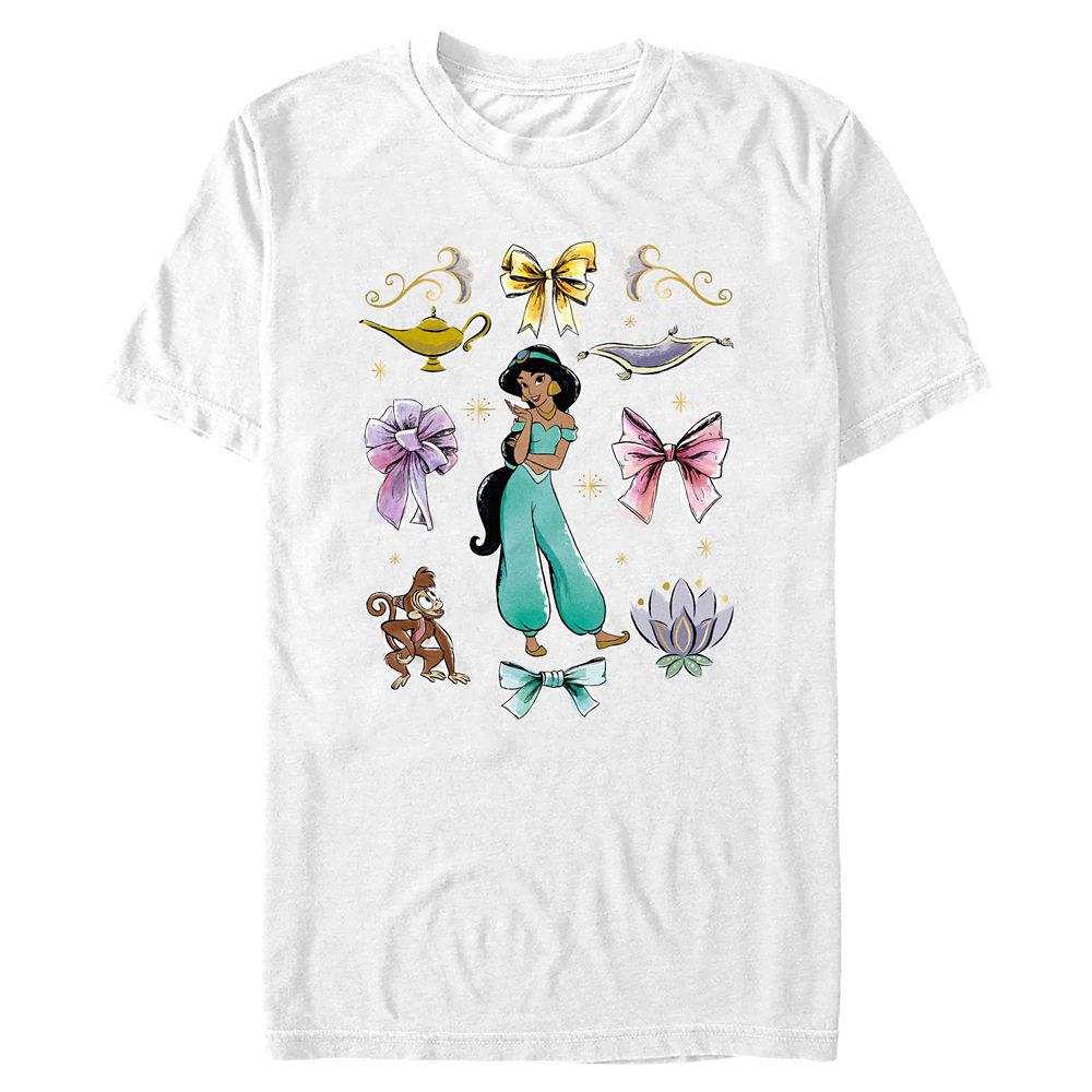 Jasmine ''Bows'' T-Shirt for Adults – Aladdin