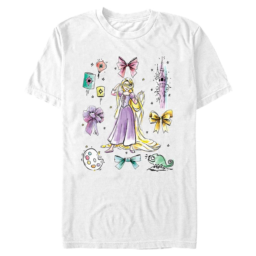Rapunzel ''Bows'' T-Shirt for Adults – Tangled