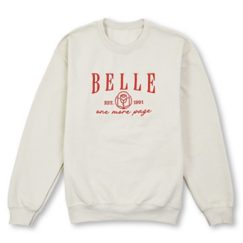 Женские худи Disney Belle Embroidered Pullover Sweatshirt for Women – Beauty and the Beast