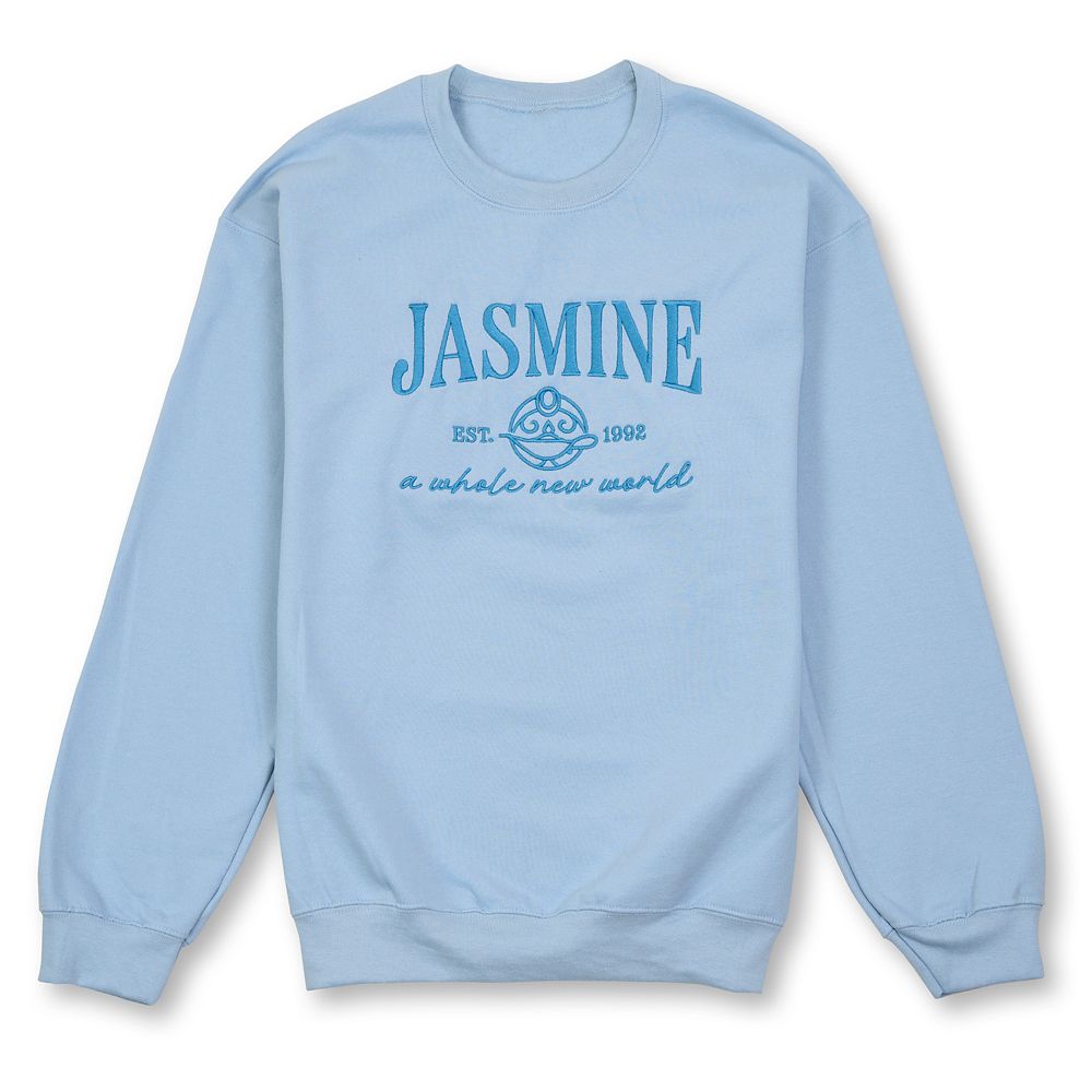 Jasmine Embroidered Pullover Sweatshirt for Women – Aladdin