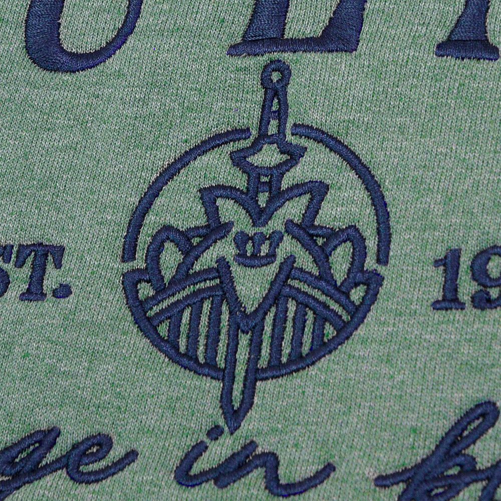 Mulan Embroidered Pullover Sweatshirt for Women