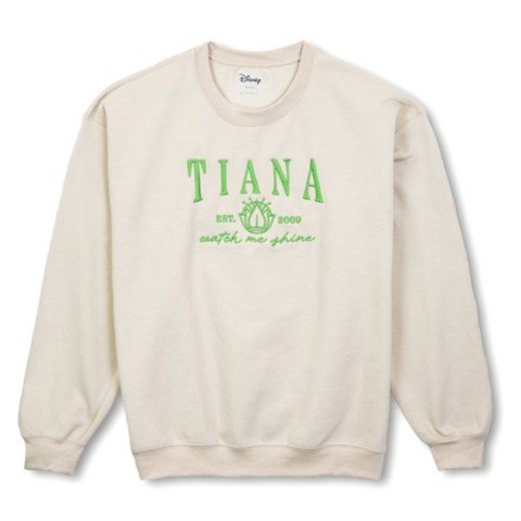Женские худи Disney Tiana Embroidered Pullover Sweatshirt for Women – The Princess and the Frog
