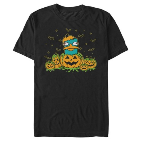 Футболки Disney Perry the Platypus Halloween T-Shirt for Adults – Phineas and Ferb