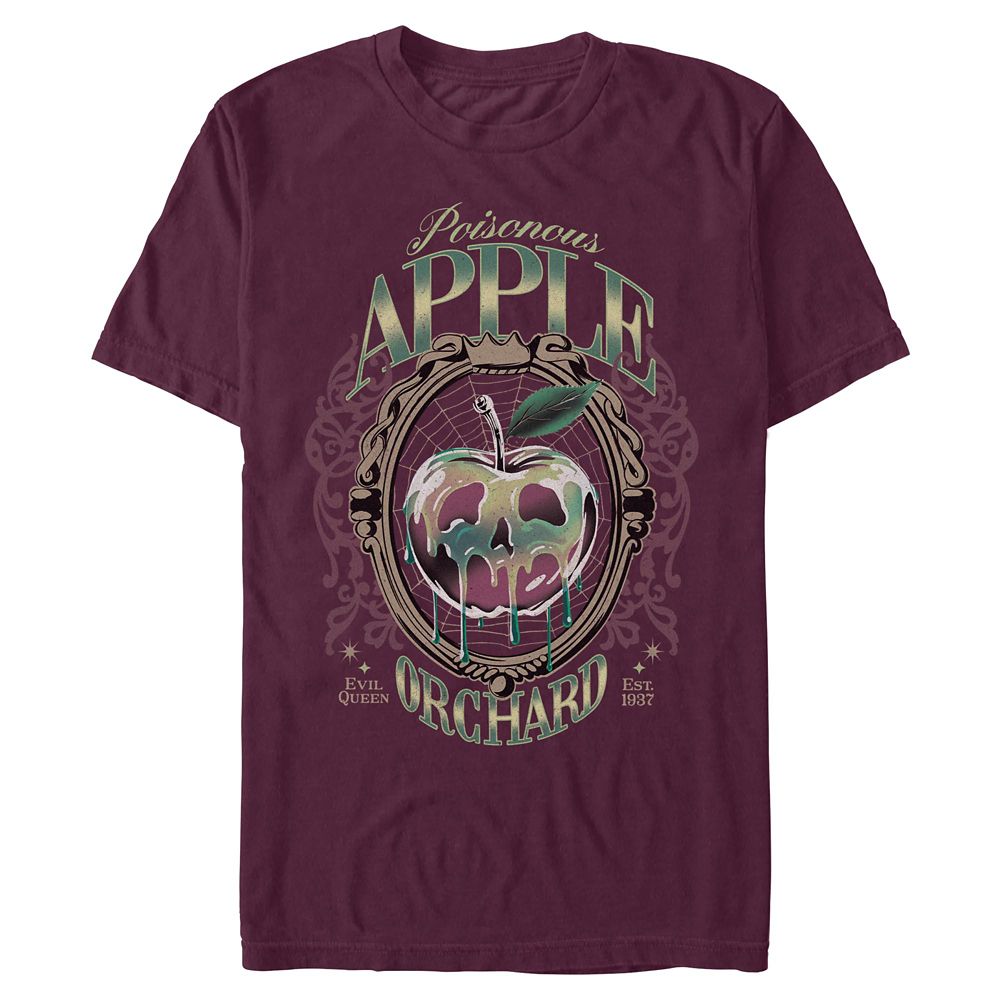 Snow White and the Seven Dwarfs Poisonous Apple Orchard T-Shirt for Adults Official shopDisney