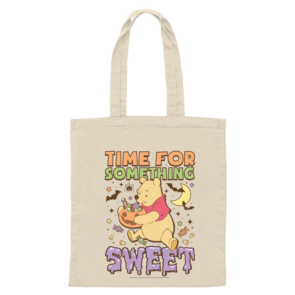 Winnie the Pooh Halloween Canvas Tote