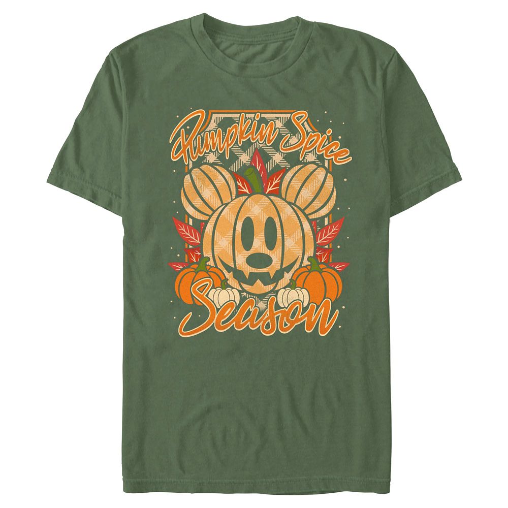 Mickey Mouse Pumpkin Spice Season T-Shirt for Adults Official shopDisney