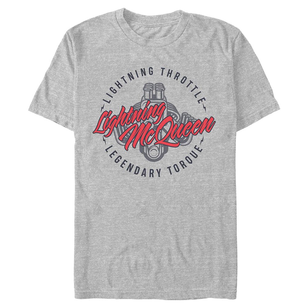 Lightning McQueen Engine T-Shirt for Adults – Cars