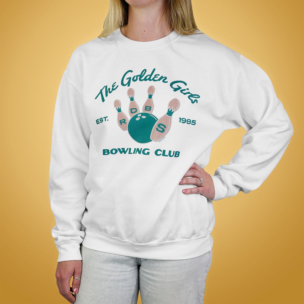 The Golden Girls ''Bowling Club'' Pullover Sweatshirt for Adults