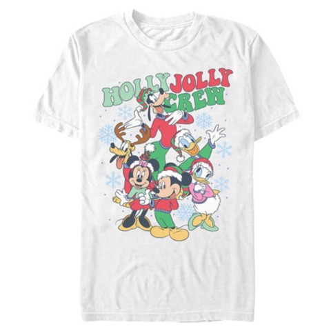 Футболки Disney Mickey Mouse and Friends ''Holly Jolly Crew'' T-Shirt for Adults