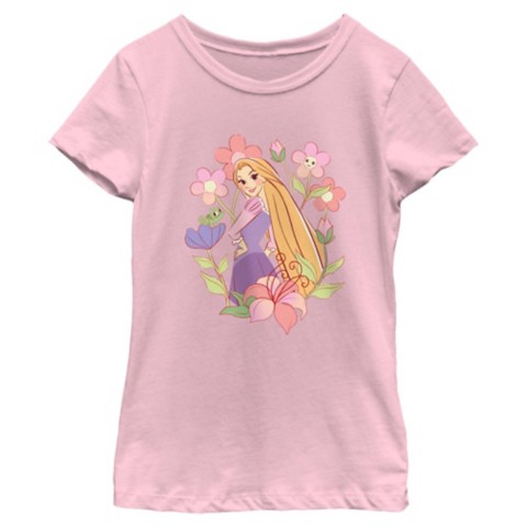 Детские футболки Disney Rapunzel and Pascal T-Shirt for Girls – Tangled