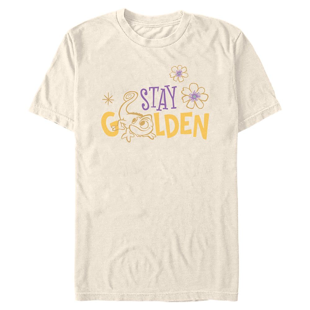 Pascal ''Stay Golden'' T-Shirt for Adults &ndash; Tangled